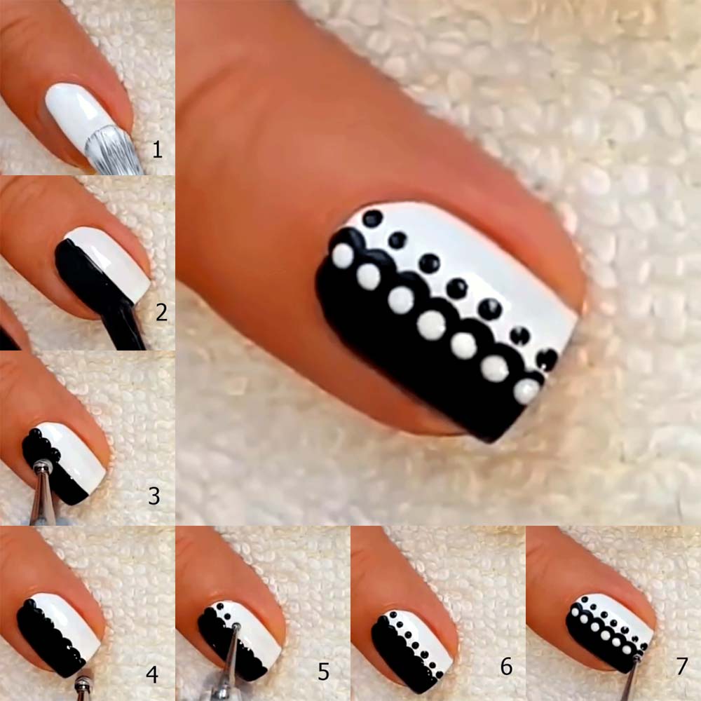 Pin by My Flow on Nails | Trendy nail art, Simple nails, Easy nail art