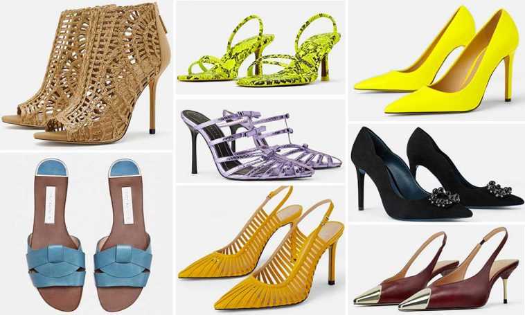 Pendiente relajado intencional Colección de zapatos Primavera Verano 2019 de Zara - Khalphora